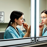 **

A person looking in a mirror that reflects various career paths and values. The mirror shows options like a scientist in a lab (learning), someone volunteering (social impact), an artist creating (creativity), and an entrepreneur working independently (autonomy). The person should look thoughtful and introspective.

**
